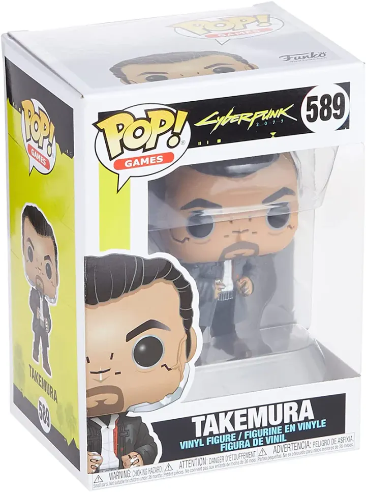 Figurine Funko Pop! Cyber Punk : Takemura N° 589 — photo 3