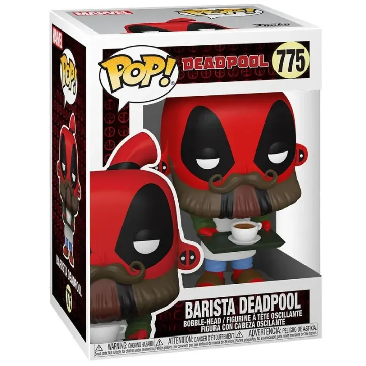 Funko Pop! DeadPool Figurine : Barista Deadpool N°775