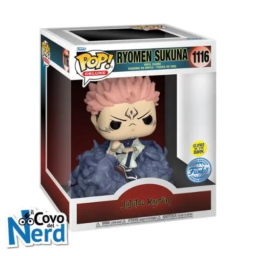 Funko Pop! Deluxe : Jujutsu Kaisen – Ryomen Sukuna (Glows in The Dark) Special Edition N°1116