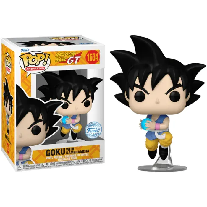 Funko POP! Dragon Ball GT – Figurine Goku With Kamehameha N° 1634