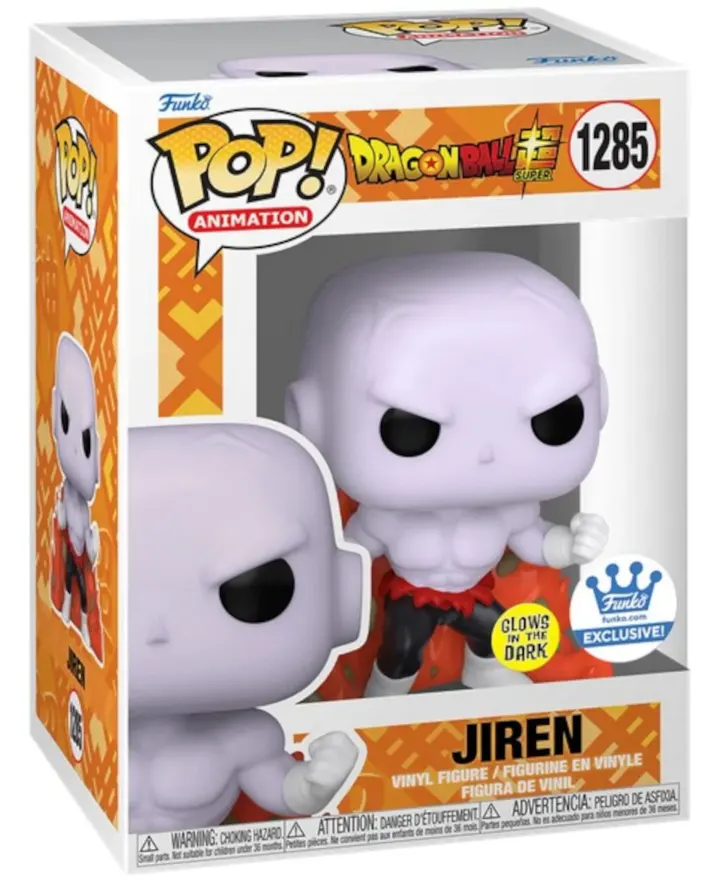 Funko Pop! Dragon Ball Super Figurine : Jiren (Glows in the Dark) n1285