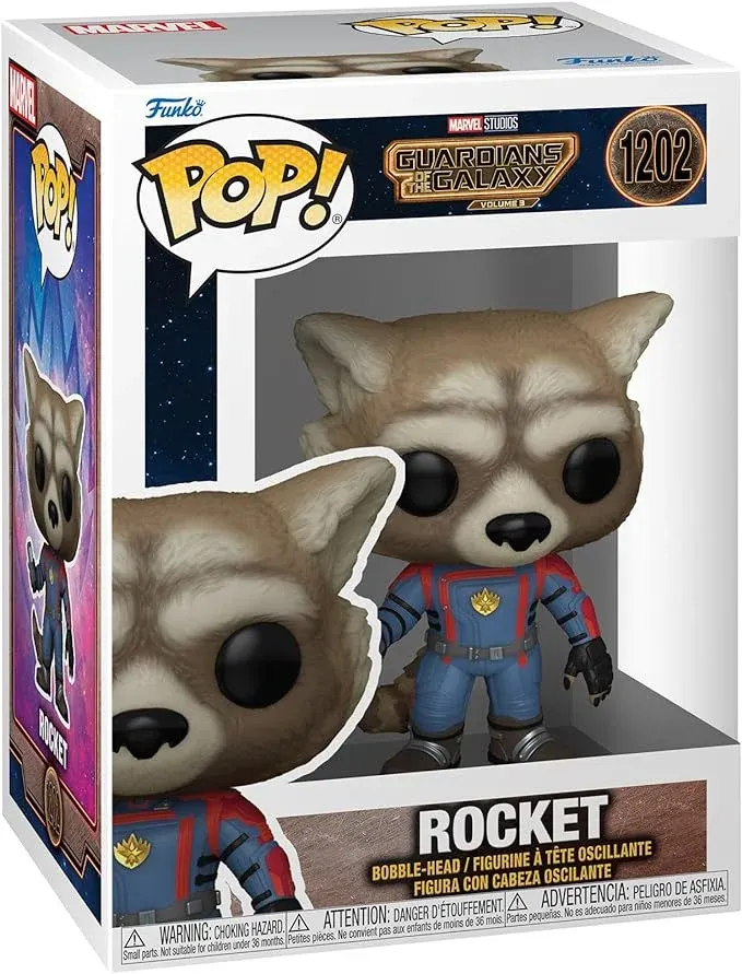 Funko Pop! Guardians Of The Galaxy v3 : Rocket n1202