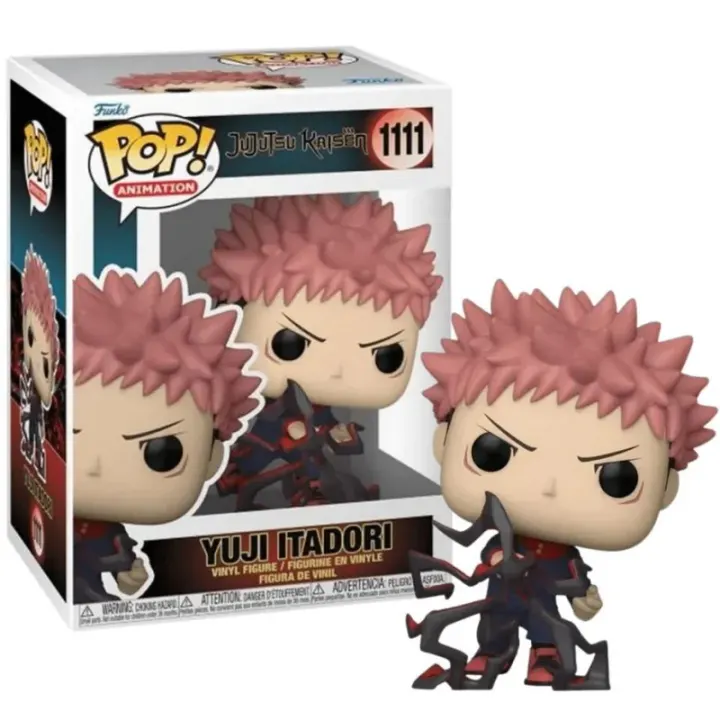 Funko Pop! Jujutsu Kaisen – Figurine Yuji Itadori (N°1111)