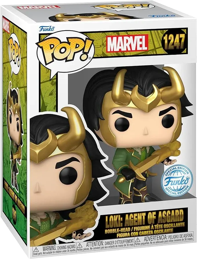 Funko Pop! Marvel Figurine Loki : Agent Of Asgard N°1247