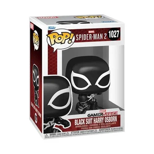 Funko POP! Marvel – Figurine Spider-Man 2 – Figurine Black Suit Harry Osborn – N° 1027
