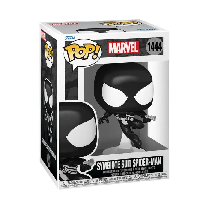 Funko POP! Marvel – Figurine Symbiote Suit Spider- Man N° 1444