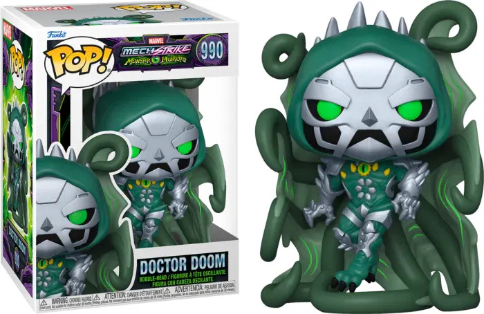 Figurine Funko Pop! Mech Strike Monster Hunters : Doctor Doom n°990