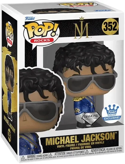 Funko POP! MJ – Figurine Michael Jackson N°352 Diamond Edition