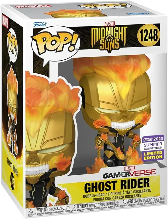 Funko Pop! Midnight Suns Figurine : Ghost Rider N°1248