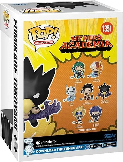 Funko Pop! My Hero Academia Figurine : Tokoyami Fumikage N°1351 — photo 3