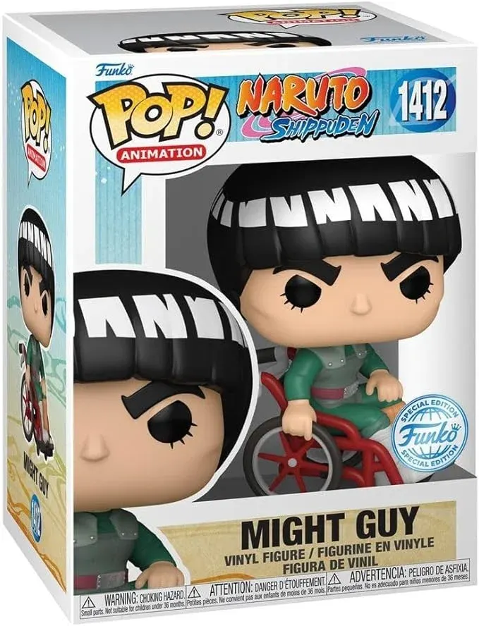 Funko Pop! Naruto Figurine : Might Guy N°1412