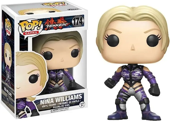 Funko Pop! Tekken Figurine : Nina Williams n174