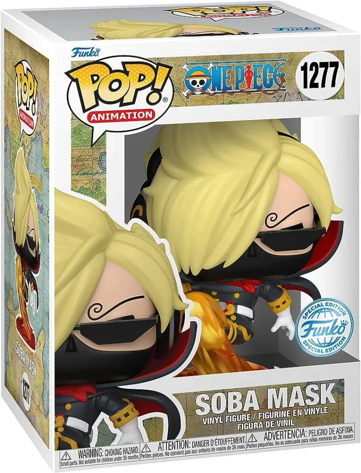 Funko Pop! One Piece – Figurine Soba Mask (N°1277) — photo 3