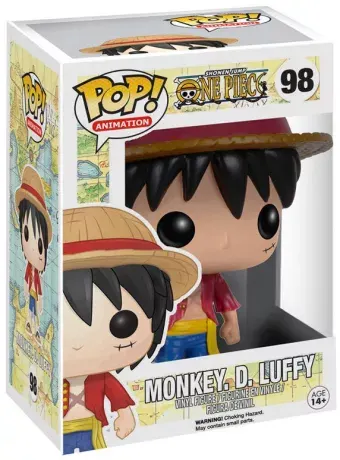 Figurine Funko Pop One piece figurine Monkey. D. Luffy N°98