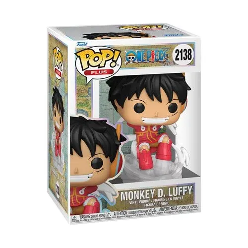 Funko Pop! Plus One Piece – Monkey D. Luffy (Metallic) N°2138