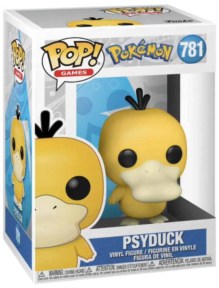 Funko Pop! Pokemon Figurine : Psyduck N°781