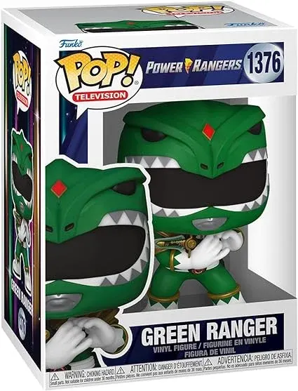 Funko Pop! Power Rangers Mighty 30th Figurine : Green Ranger N°1376