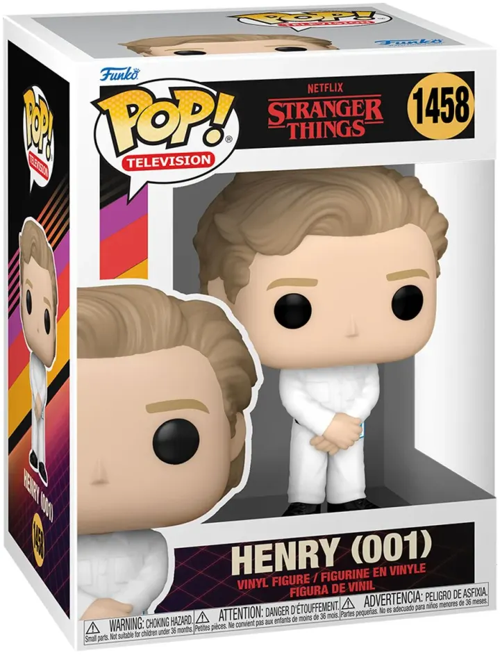 Funko Pop! Stranger Things S4 : Henry 001 N°1458