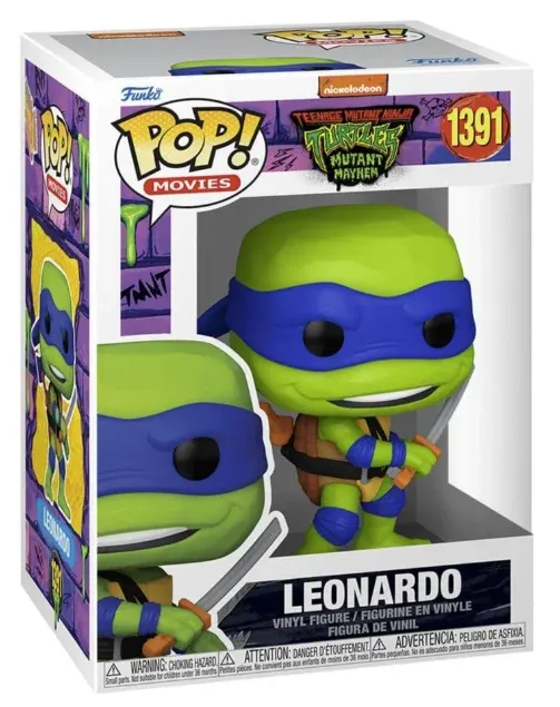 Funko Pop! Teenage Mutant Ninja Turtles Secret of The Ooze : Leonardo N°1391