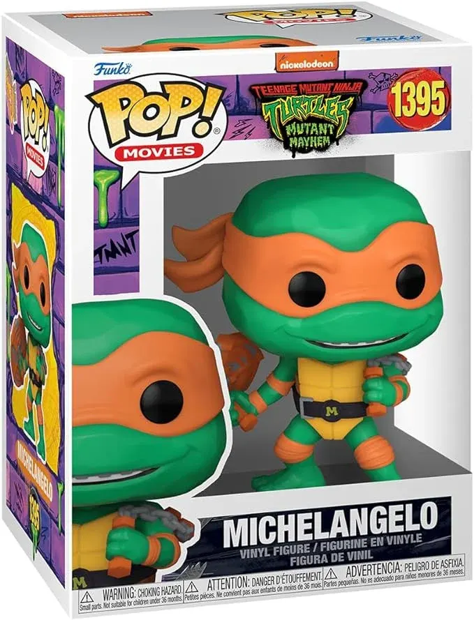 Funko Pop! Teenage Mutant Ninja Turtles Secret of The Ooze : Michelangelo N°1395