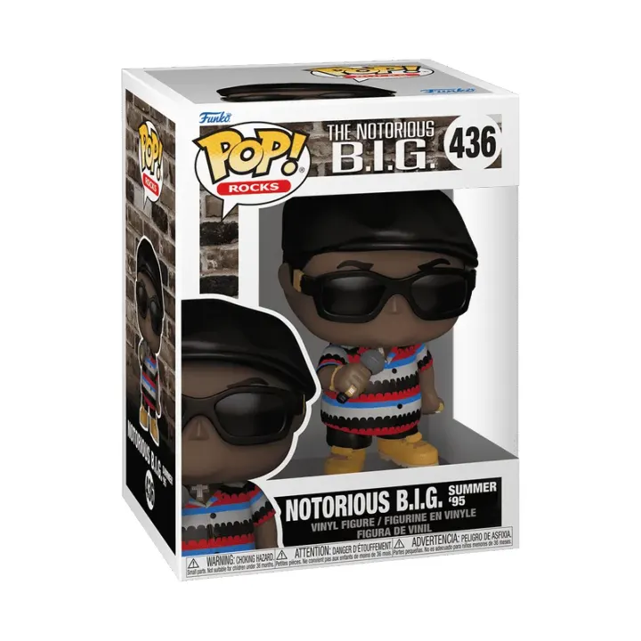 Funko POP! The Notorious BIG – Figurine Notorious BIG Summer 95 N°436