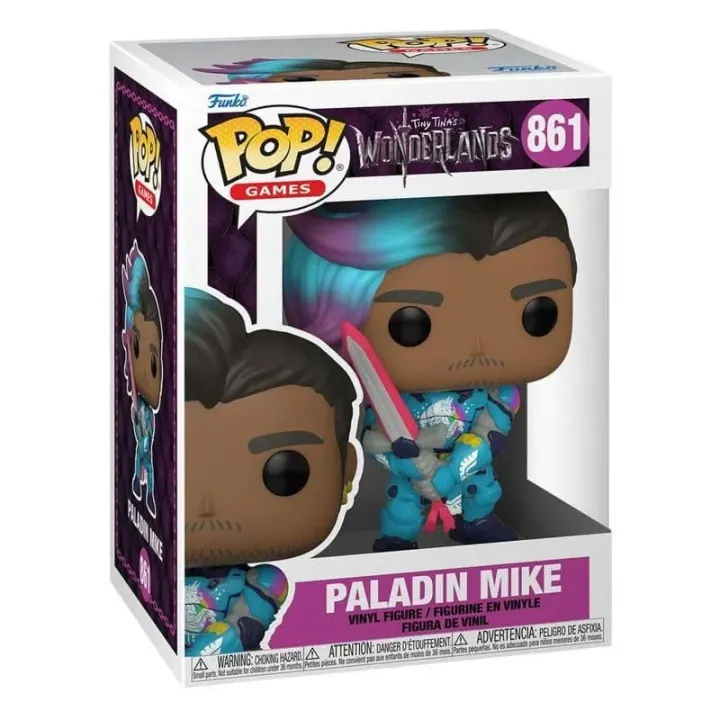 Figurine Funko Pop! Tiny Tina’s Wonderlands : Paladin Mike N° 861 — photo 3
