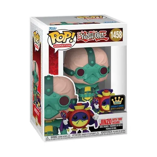 Funko Pop! Yu-Gi-Oh Figurine : Jinzo with Time Wizard N°1458