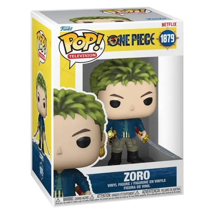Figurine Funko Pop! One Piece Netflix – Roronoa Zoro n°1879