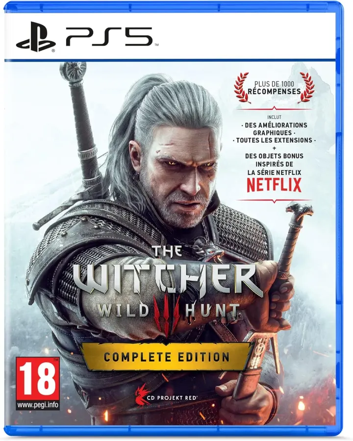 Jeux Vidéo The Witcher III : Wild Hunt – Game of the Year Edition pour PlayStation 5 (PS5)