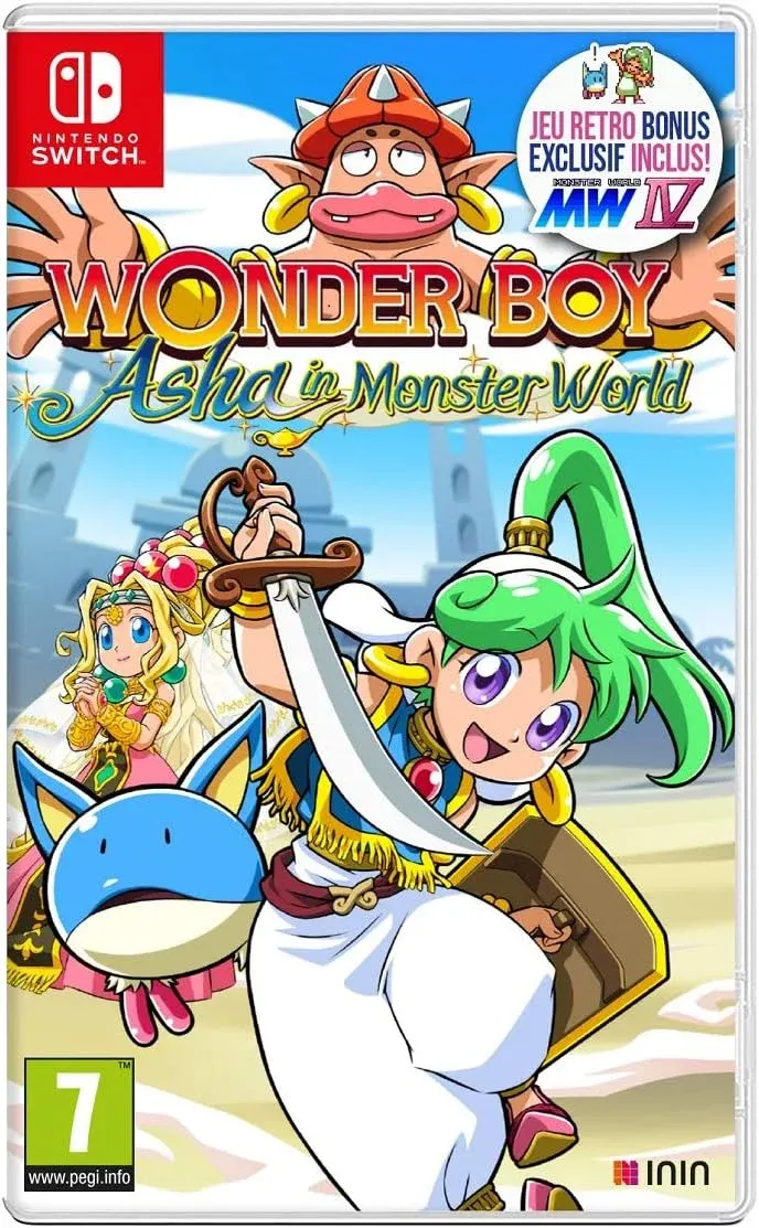 Jeux Vidéo Wonder Boy : Asha in Monster World – Réédition pour Nintendo Switch