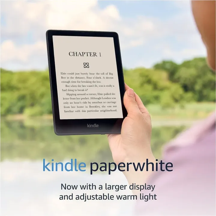 Kindle Paperwhite (16 Go) – Écran 6,8″ avec Éclairage Chaud Réglable | Couleurs : Noir, Denim, Vert Jade, Rose