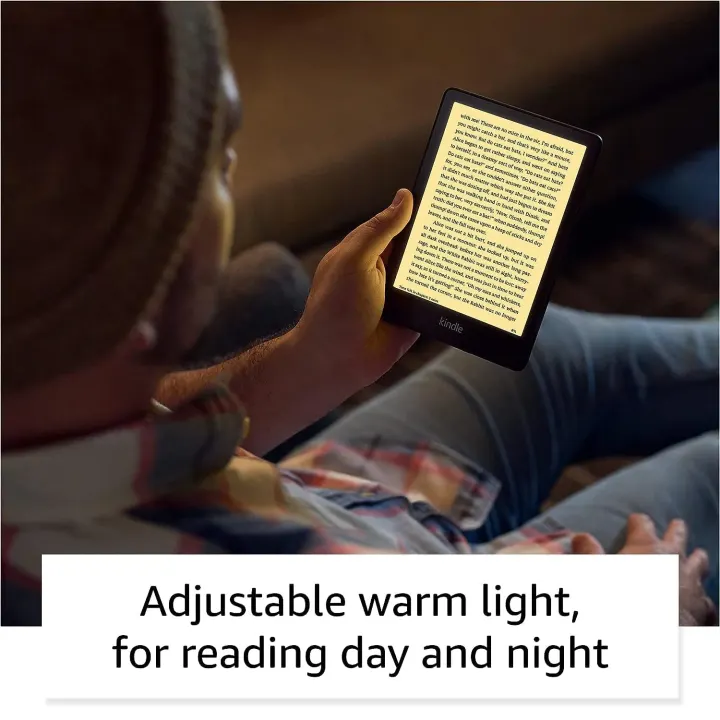 Kindle Paperwhite (16 Go) – Écran 6,8″ avec Éclairage Chaud Réglable | Couleurs : Noir, Denim, Vert Jade, Rose — photo 3