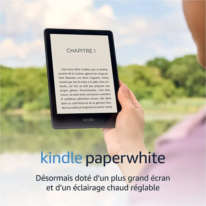 Kindle Paperwhite de 8 Go avec Écran de 6,8 Pouces et Éclairage Réglable