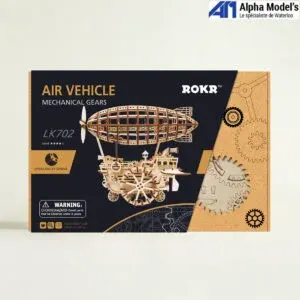 Kit de Construction 3D : Véhicule Aérien à Engrenages Mécaniques LK702 — photo 3