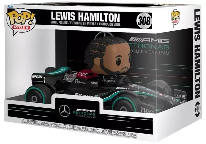 Lewis Hamilton / Mercedes / Figurine Funko Pop