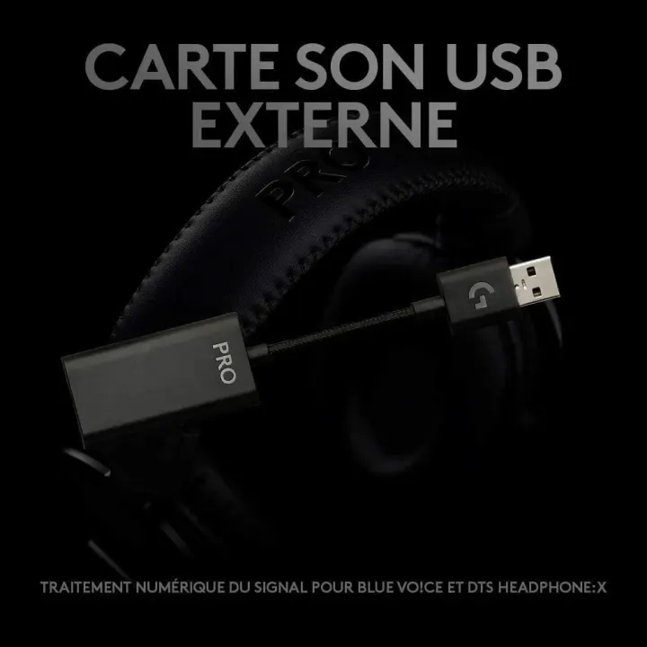 Casque Gaming Logitech G PRO X Filaire — photo 3