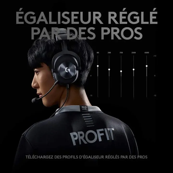 Casque Gaming Logitech G PRO X Filaire — photo 5