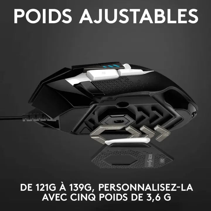 Souris Gaming Logitech G502 SE HERO, Édition Spéciale Filaire — photo 3