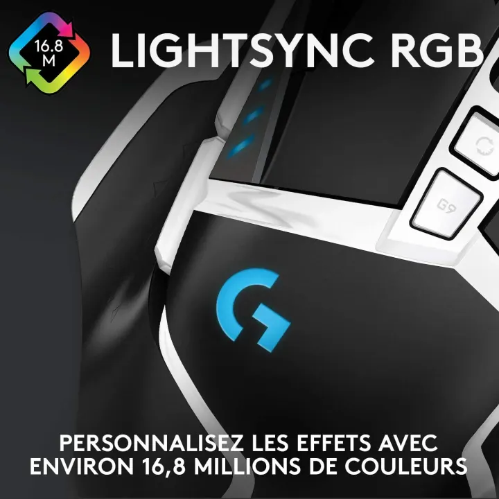 Souris Gaming Logitech G502 SE HERO, Édition Spéciale Filaire — photo 5