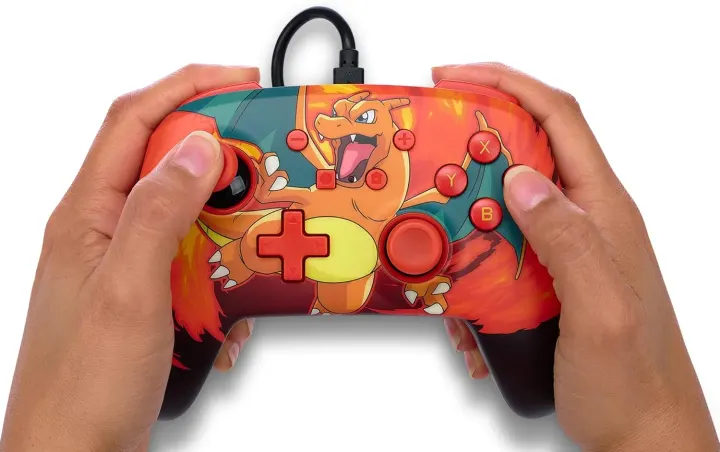 Manette Câblée Améliorée PowerA pour Nintendo Switch, Pokémon : Charizard Vortex — photo 3