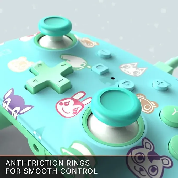 Manette filaire PowerA pour Nintendo Switch Animal Crossing New Horizons Vert et Bleu — photo 5