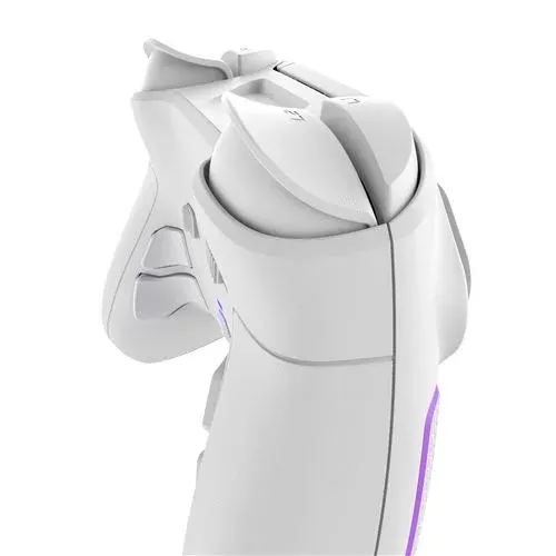 Manette sans fil Pdp Victrix Pro BFG pour PS5 PS4 et PC Blanc — photo 4