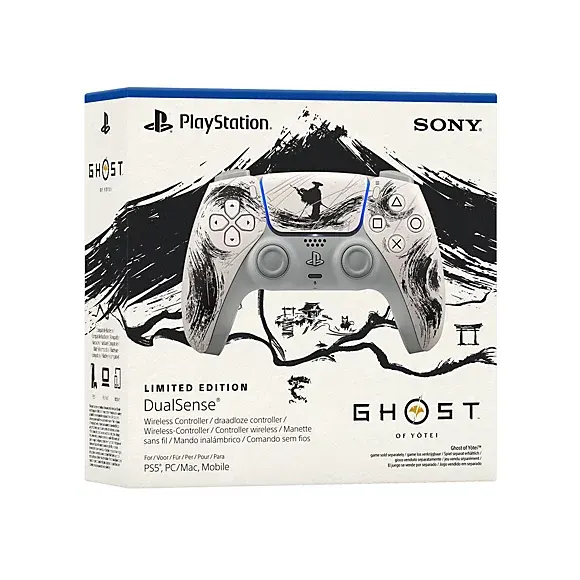 Manette sans fil DualSense® – Ghost of Yotei™ Black Limited Edition
