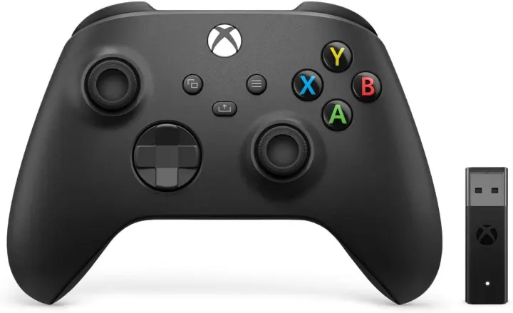 Manette Xbox avec adaptateur sans fil Windows 10 (Xbox Series)