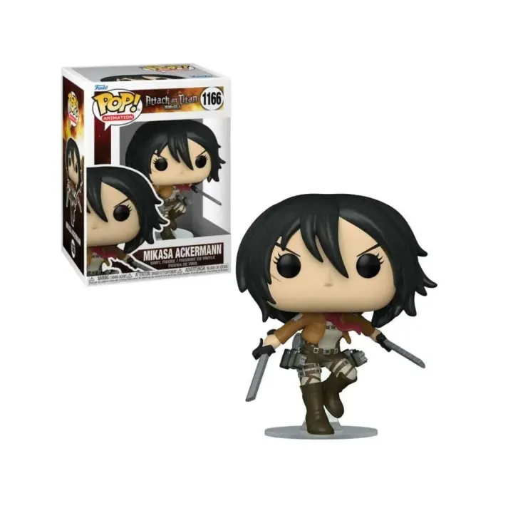 Funko Pop! Attack On Titan Figurine : Mikasa Ackermann N°1166