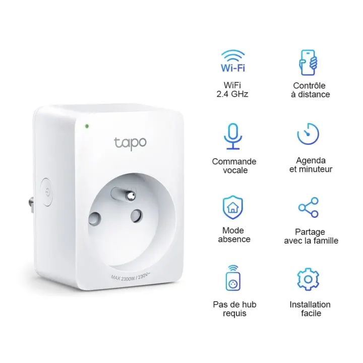 Mini Prise Conectée WiFi Alexa Tp-Link — photo 2