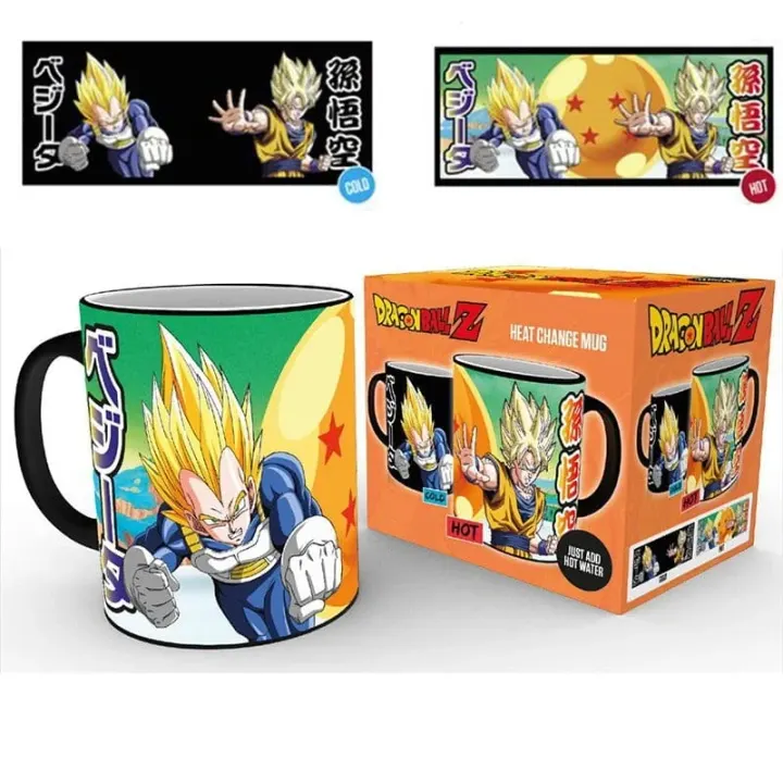 Mug Thermo-Réactif Vegeta vs Goku