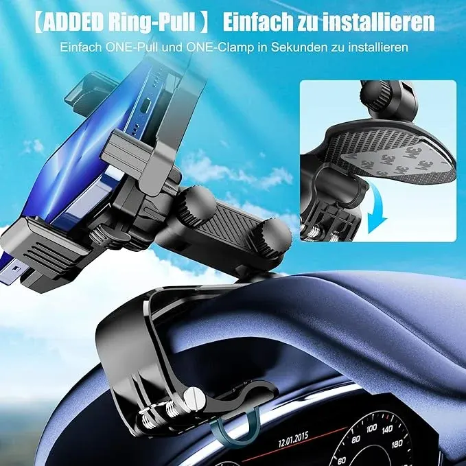 Multi-Angle Dashboard Car Mount — photo 3