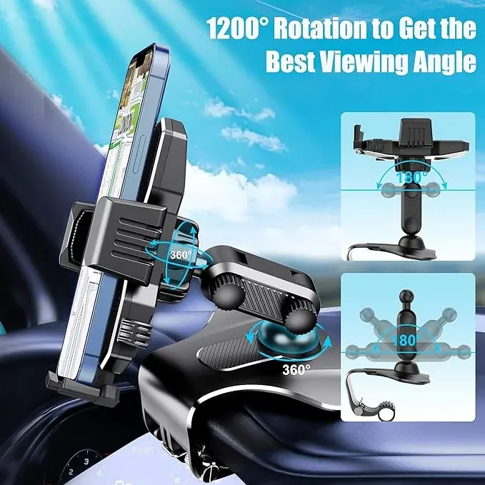 Multi-Angle Dashboard Car Mount — photo 4