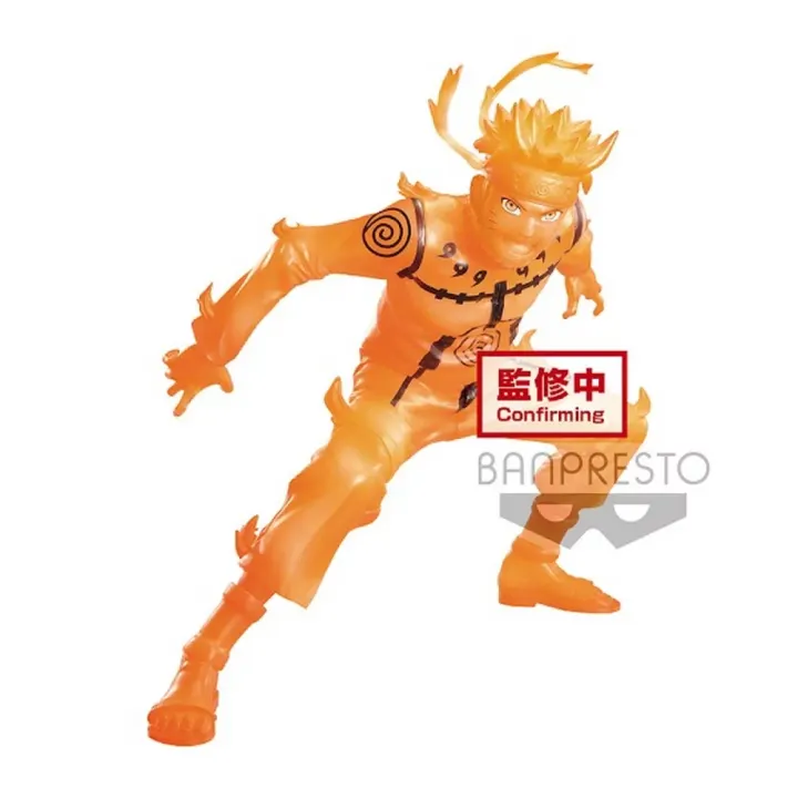 Naruto Shippuden – Figurine Naruto Uzumaki (Manteau Kyubi Rikudo Clear Ver.) Vibration Stars